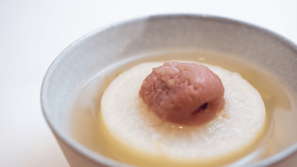 便秘解消を目的とした梅流しの作り方